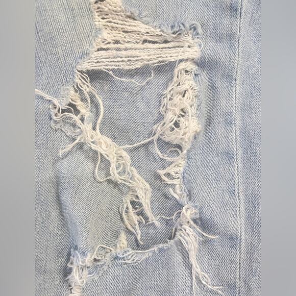 RAG & BONE Women's Light Wash Distressed Dre Capri Jeans Sz 26 - Picture 6 of 8